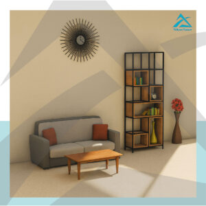 استند فلزی چوبی کد: 111005