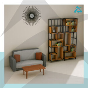 استند فلزی چوبی کد: 111007