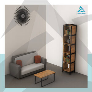 استند فلزی چوبی کد: 111010