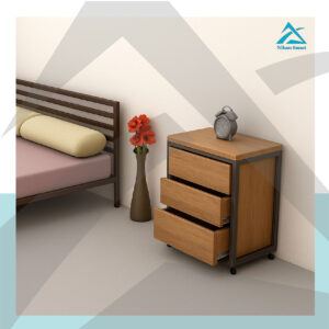 دراور چوبی فلزی کد: 111014